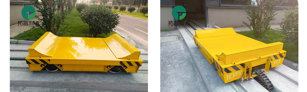 customized rail transfer vehicle,rail mounted transfer cart,heavy duty motorized transfer trolley