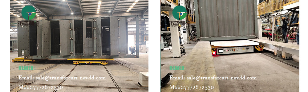 rail guided vehicle,electric rail transfer cart,battery powered transfer trolley