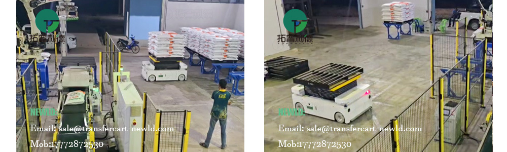 1.5 tons automated guided vehicle, customized electric transfer cart, transfer cart manufacturer