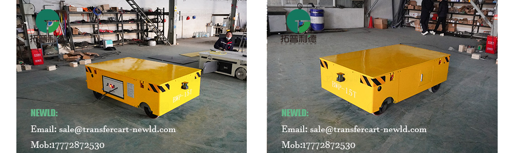 trackless transfer trolley,customized battery powered transfer trolley,without rail transfer cart