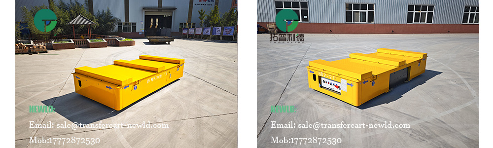 electric without rail transfer cart,steerable trackless transfer cart,battery powered transfer trolley