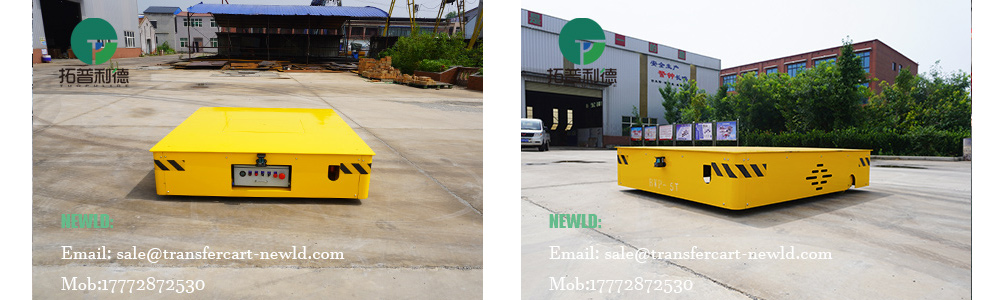 steerable trackless transfer cart,electric transfer cart,battery powered transfer trolley
